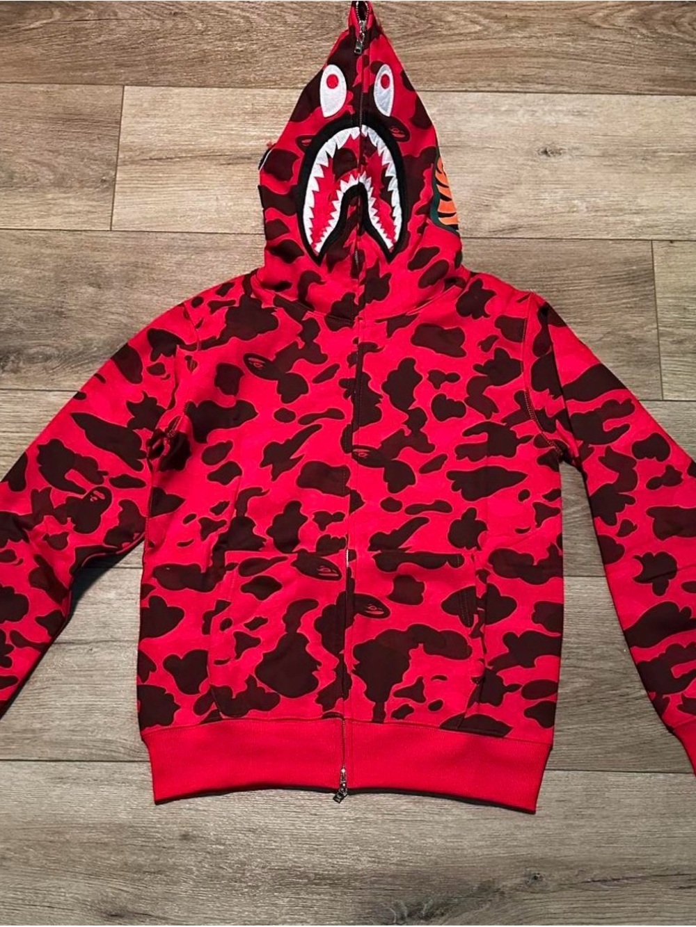 Bape Camo Shark Full Zip Hoodie